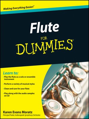cover image of Flute For Dummies